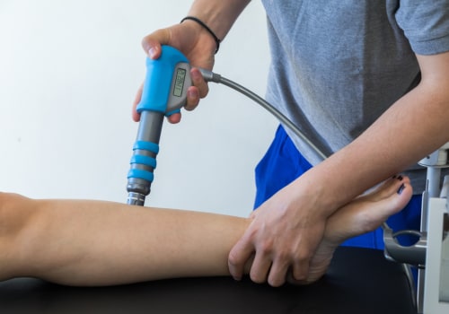 What does shockwave therapy do?
